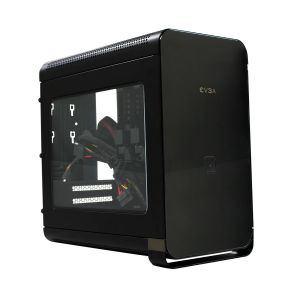 Gabinete EVGA Hadron Air Mini Itx com fonte 500W 80 Plus Gold Integrada 110-MA-1001-K1 - BOX