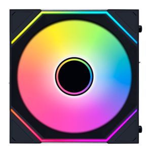 Ventoinha Lian Li Uni Fan SL Infinity Wireless Reverse, RGB, 120mm, Preto, 12RSLIN1W1B Ventoinha Lian Li Uni Fan SL Infinity Wireless Reverse, RGB, 120mm, Preto, 12RSLIN1W1B