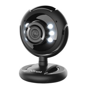 Webcam Trust Spotlight Pro Com Led e Microfone Embutido Preto, 16428 Webcam Trust Spotlight Pro Com Led e Microfone Embutido Preto, 16428