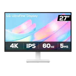 Monitor Profissional LG UltraFine, 27 Pol, IPS, 4K, 5ms, 60Hz, Dynamic Action Sync, HDMI/DP, 27US500-W Monitor Profissional LG UltraFine, 27 Pol, IPS, 4K, 5ms, 60Hz, Dynamic Action Sync, HDMI/DP, 27US500-W