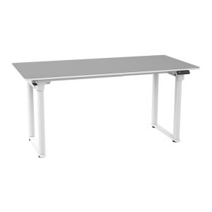 Mesa Eletrica Cougar E-Grav, 160cm, Altura Ajustavel, Branco, 3MGRV5WW.0006 Mesa Eletrica Cougar E-Grav, 160cm, Altura Ajustavel, Branco, 3MGRV5WW.0006