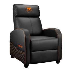 Poltrona Cougar Ranger Elite, Preto e Laranja, 3MRAEORB.0001 Poltrona Cougar Ranger Elite, Preto e Laranja, 3MRAEORB.0001