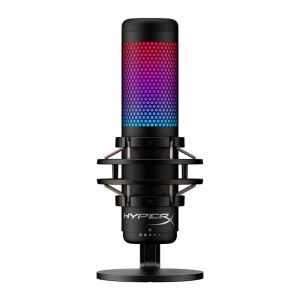 Microfone Gamer HyperX QuadCast S, RGB, USB, Preto, 4P5P7AA | Pichau