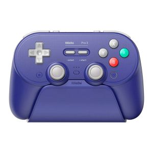 Controle 8BitDo Pro 3, Bluetooth, Roxo, 80GQ03 Controle 8BitDo Pro 3, Bluetooth, Roxo, 80GQ03