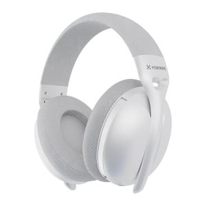Headset Gamer Fortrek Wise Air, Drivers 40mm, Wireless, Branco, 84981 Headset Gamer Fortrek Wise Air, Drivers 40mm, Wireless, Branco, 84981
