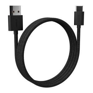 Cabo USB-A Para USB-C Fortrek U112, 2 Metros, Preto, 85982 Cabo USB-A Para USB-C Fortrek U112, 2 Metros, Preto, 85982