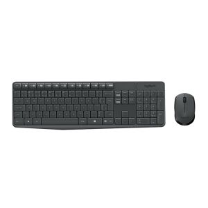 Kit Teclado e Mouse Logitech MK235 Wireless Preto, 920-007903 Kit Teclado e Mouse Logitech MK235 Wireless Preto, 920-007903