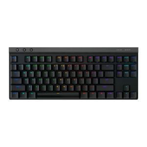 Teclado Mecanico Logitech G515 TKL Lightspeed, RGB, Switch GL Brown, Tri-Mode, Preto, 920-012423 Teclado Mecanico Logitech G515 TKL Lightspeed, RGB, Switch GL Brown, Tri-Mode, Preto, 920-012423