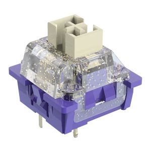 Switch Para Teclado Redragon Mecanico Tactile Panda A113 HP1, 38 Pecas, Roxo e Creme, A113-HP1 Switch Para Teclado Redragon Mecanico Tactile Panda A113 HP1, 38 Pecas, Roxo e Creme, A113-HP1