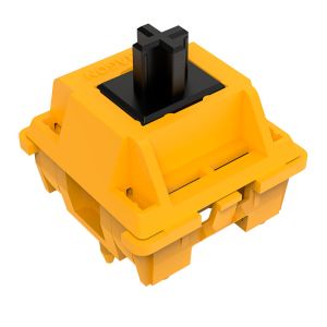 Switch Para Teclado Redragon Mecanico Linear Lion A121, 38 Pecas, Amarelo e Preto, A121-MJ Switch Para Teclado Redragon Mecanico Linear Lion A121, 38 Pecas, Amarelo e Preto, A121-MJ