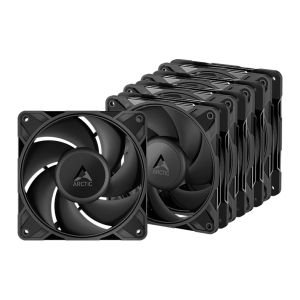 Kit Ventoinhas Arctic Cooling P12 Pro PST, 5x120mm, Preto, ACFAN00307A Kit Ventoinhas Arctic Cooling P12 Pro PST, 5x120mm, Preto, ACFAN00307A