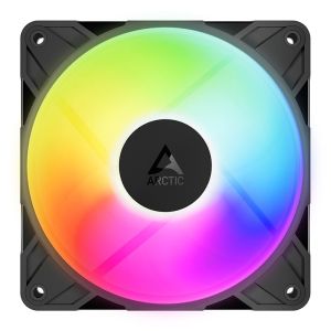 Ventoinhas Arctic Cooling P12 Pro Reverse, ARGB, 120mm, Preto, ACFAN00322A Ventoinhas Arctic Cooling P12 Pro Reverse, ARGB, 120mm, Preto, ACFAN00322A