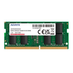Memoria Para Notebook Adata, 16GB (1x16GB), DDR4, 3200MHz, C22