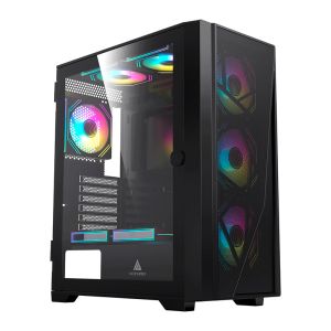 Gabinete Gamer Acegeek Terminator Type C, Mid-Tower, Lateral de