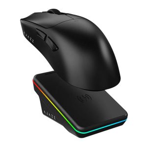 Mouse Gamer Ajazz AJ200, 24000DPI, 5 Botoes, Tri-Mode, Preto, AJ200-NL-AI-MC-DOC-BK Mouse Gamer Ajazz AJ200, 24000DPI, 5 Botoes, Tri-Mode, Preto, AJ200-NL-AI-MC-DOC-BK