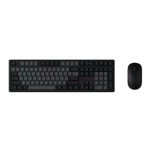 Kit Teclado e Mouse Akko MX108, Bluetooth, 1200DPI, Preto e Ciano, AKKO-MX108-CIANO Kit Teclado e Mouse Akko MX108, Bluetooth, 1200DPI, Preto e Ciano, AKKO-MX108-CIANO