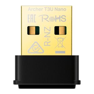 Adaptador Wifi TP-Link Archer T3U Nano, AC1300, Dual Band, ARCHER T3U NANO Adaptador Wifi TP-Link Archer T3U Nano, AC1300, Dual Band, ARCHER T3U NANO