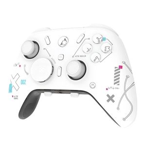 Controle ATK Gear Axe Pro, Wireless, Branco, AXE-PRO-WT Controle ATK Gear Axe Pro, Wireless, Branco, AXE-PRO-WT