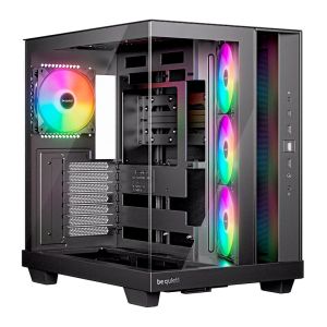 Gabinete Gamer Be Quiet! Light Base 500 LX, ARGB, Mid-Tower, Lateral de Vidro, Com 4 Fans, Preto, BGW85 Gabinete Gamer Be Quiet! Light Base 500 LX, ARGB, Mid-Tower, Lateral de Vidro, Com 4 Fans, Preto, BGW85