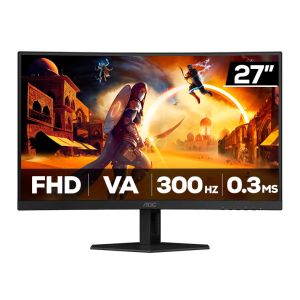 Monitor Gamer AOC Agon G4Z 27, 27 Pol, VA, Curvo, FHD, 0.3ms, 300Hz, FreeSync Premium, HDMI/DP, C27G4Z Monitor Gamer AOC Agon G4Z 27, 27 Pol, VA, Curvo, FHD, 0.3ms, 300Hz, FreeSync Premium, HDMI/DP, C27G4Z