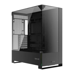 Gabinete Gamer Redragon Darkline, ARGB, Mid-Tower, Lateral de Vidro, Preto, CA-621B Gabinete Gamer Redragon Darkline, ARGB, Mid-Tower, Lateral de Vidro, Preto, CA-621B