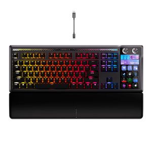Teclado Mecanico Corsair Galleon 100 SD, RGB, Switch Mlx Pulse, USB-C, Com Stream Deck, Preto, CH-912A31I-NA Teclado Mecanico Corsair Galleon 100 SD, RGB, Switch Mlx Pulse, USB-C, Com Stream Deck, Preto, CH-912A31I-NA