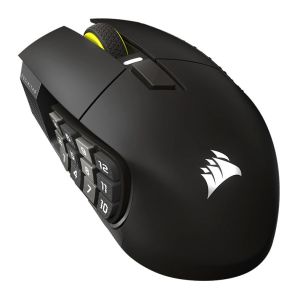 Mouse Gamer Corsair Scimitar Elite, RGB, 33000DPI, 16 Botoes, Wireless, Metalico, CH-9314014-WW Mouse Gamer Corsair Scimitar Elite, RGB, 33000DPI, 16 Botoes, Wireless, Metalico, CH-9314014-WW