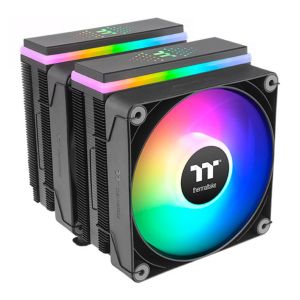 Cooler Para Processador Thermaltake Astria 600, ARGB, 2x120mm, Preto, CL-P121-CA12SW-A Cooler Para Processador Thermaltake Astria 600, ARGB, 2x120mm, Preto, CL-P121-CA12SW-A