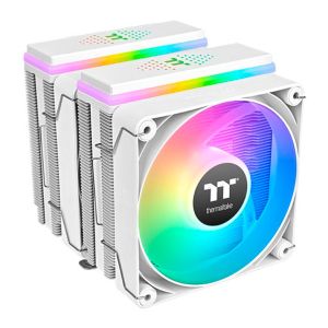 Cooler Para Processador Thermaltake Astria 600, ARGB, 2x120mm, Branco, CL-P139-CA12SW-A Cooler Para Processador Thermaltake Astria 600, ARGB, 2x120mm, Branco, CL-P139-CA12SW-A