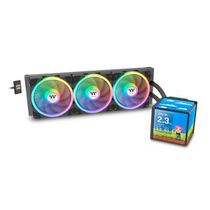 Water Cooler Thermaltake Minecube 360 Ultra, ARGB, 360mm, Preto, CL-W481-PL12SW-A Water Cooler Thermaltake Minecube 360 Ultra, ARGB, 360mm, Preto, CL-W481-PL12SW-A