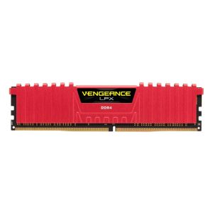 Memoria Corsair Vengeance LPX Vermelho 4GB (1x4) 2400MHz DDR4