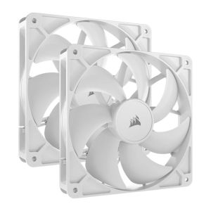 Kit Ventoinhas Corsair RS140, 2x140mm, Branco, CO-9050195-WW Kit Ventoinhas Corsair RS140, 2x140mm, Branco, CO-9050195-WW