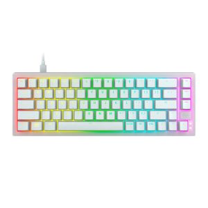 Teclado Mecanico Cherry Xtrfy K5V2, RGB, Switch Cherry MX2A Red, USB, Branco, CX-K5V2-RGB-CPT-TPWHITE-R-US Teclado Mecanico Cherry Xtrfy K5V2, RGB, Switch Cherry MX2A Red, USB, Branco, CX-K5V2-RGB-CPT-TPWHITE-R-US
