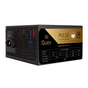 Fonte Duex Pulse Pro, 800W, Full-Modular, Cybenetics Gold, Preto, DXFOPRO800WG Fonte Duex Pulse Pro, 800W, Full-Modular, Cybenetics Gold, Preto, DXFOPRO800WG