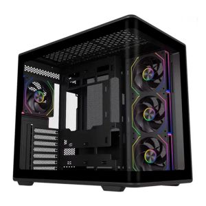 Gabinete Gamer Cooler Master Elite 600, ARGB, Mid-Tower, Com 4 Fans, Preto, E600-KGNN-S01 Gabinete Gamer Cooler Master Elite 600, ARGB, Mid-Tower, Com 4 Fans, Preto, E600-KGNN-S01