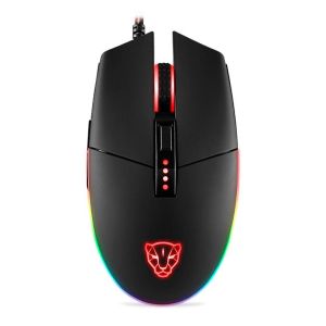 Mouse Gamer Motospeed V50 4000DPI RGB 6 Botoes Preto, FMSMS0005PTO Mouse Gamer Motospeed V50 4000DPI RGB 6 Botoes Preto, FMSMS0005PTO