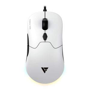 Mouse Gamer Force One Lynx, 19000DPI, RGB, Wireless e USB-C, Preto e Branco, FR.MO.LX.01 Mouse Gamer Force One Lynx, 19000DPI, RGB, Wireless e USB-C, Preto e Branco, FR.MO.LX.01