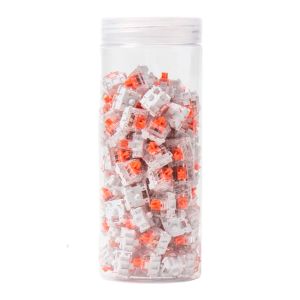 Switches Keychron Silent K Pro, 110 Pecas, Red, G6 Switches Keychron Silent K Pro, 110 Pecas, Red, G6