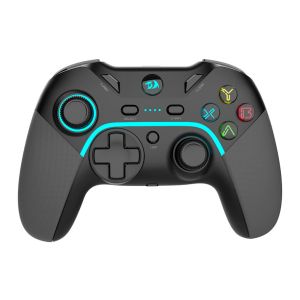 Controle Redragon Harrow Pro V1, Wireless, PS3/PC/iOS/Android/Switch, Preto, G808-PRO-V1-PRETO Controle Redragon Harrow Pro V1, Wireless, PS3/PC/iOS/Android/Switch, Preto, G808-PRO-V1-PRETO