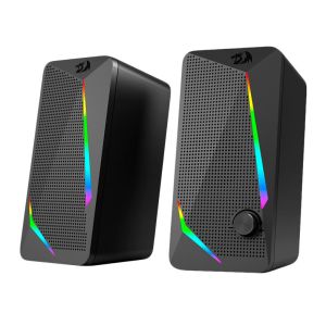 Caixa de Som Redragon Waltz GS510, RGB, USB, Preto, GS510 Caixa de Som Redragon Waltz GS510, RGB, USB, Preto, GS510