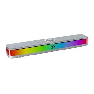Soundbar Gamer Redragon Neo, RGB, 5W, USB-C, Cinza, GS515G Soundbar Gamer Redragon Neo, RGB, 5W, USB-C, Cinza, GS515G