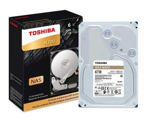HDD 6TB 3.5インチ Seagate & TOSHIBA 2個 HD Toshiba 6TB Nas N300 Sata III 3.5 7200RPM / 128MB, HDWN160XZSTA