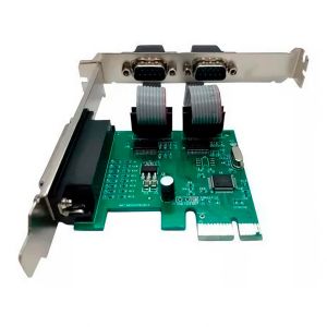 Placa Serial e Paralela F3 PCI Express x1, 2x RS232 DB9 + 1x LPT DB25, Low Profile, JC-PCI-PRS Placa Serial e Paralela F3 PCI Express x1, 2x RS232 DB9 + 1x LPT DB25, Low Profile, JC-PCI-PRS