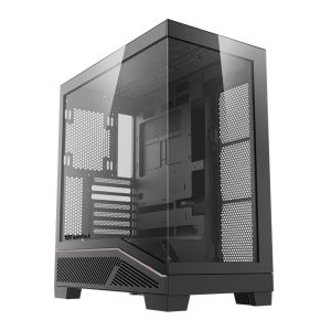 Gabinete Gamer Aigo Darkflash K430, ARGB, Mid-Tower, Lateral De Vidro, Com 6 Fans, Preto, K430-PC-CASE-BLACK Gabinete Gamer Aigo Darkflash K430, ARGB, Mid-Tower, Lateral De Vidro, Com 6 Fans, Preto, K430-PC-CASE-BLACK