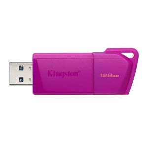 Pendrive Kingston Datatraveler Exodia M, 128GB, USB-A 3.2, Roxo, KC-U2L128-7LP Pendrive Kingston Datatraveler Exodia M, 128GB, USB-A 3.2, Roxo, KC-U2L128-7LP