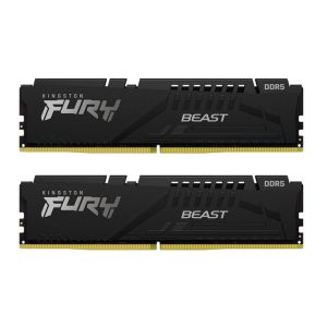 Memoria Kingston Fury Beast, 32GB (2x16GB), DDR5, 6000MHz, C40