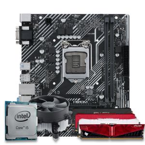 Pichau Kit Upgrade, Intel i5-10400F, H410M DDR4, 16GB, Cooler