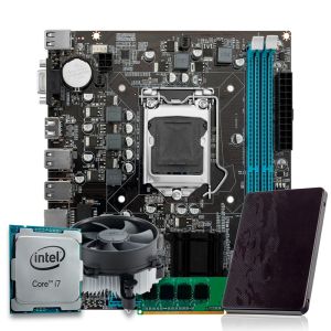 Pichau Kit, Intel Core i7-3770S, H61 DDR3, 8GB, SSD 240GB Pichau Kit, Intel Core i7-3770S, H61 DDR3, 8GB, SSD 240GB