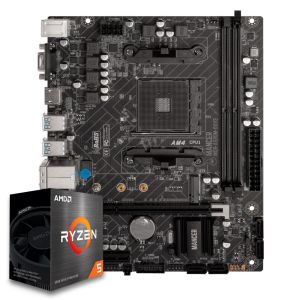 Pichau Kit upgrade, AMD Ryzen 5 5500F, A520M DDR4 Pichau Kit upgrade, AMD Ryzen 5 5500F, A520M DDR4