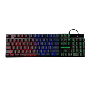 Teclado Gamer K-Mex KMLF81, Rainbow, ABNT2, Anti-Ghost, Preto, KMLF81U0001CB0X Teclado Gamer K-Mex KMLF81, Rainbow, ABNT2, Anti-Ghost, Preto, KMLF81U0001CB0X